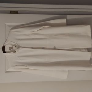Chico's Winter White Button Up Coat
